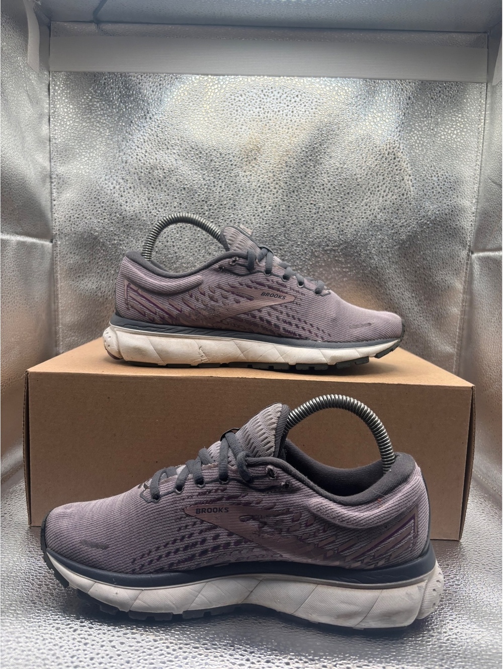 Brooks ghost 13 purple grey - Picture 5 of 6